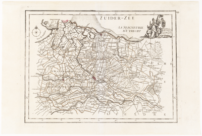 203117 Kaart van de provincie Utrecht.